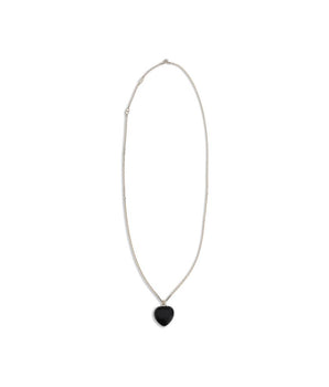 Valentino Garavani Black Brass Necklace