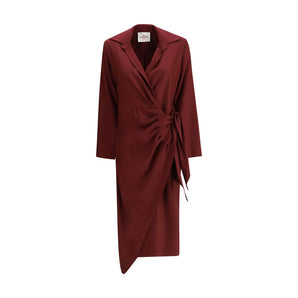Crida Milano Como Dress in crêpe de chine