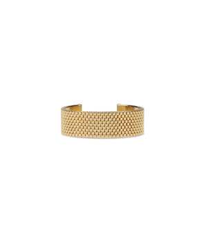 Jil Sander Gold Brass Bracelet