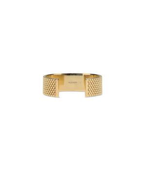 Jil Sander Gold Brass Bracelet