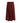 Crida Milano Bordeaux Wool Midi Skirt