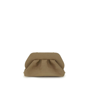 THEMOIRè Bios suede Clutch Bag