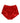 Dolce & Gabbana Red Silk Satin High-Waist Briefs Women Underwear
