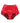 Dolce & Gabbana Red Silk Satin High-Waist Briefs Underwear