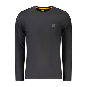 Hugo Boss Black Cotton Men TShirt