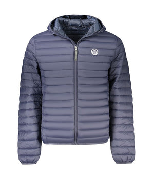 North Sails Blue Polyester Men Jacket
