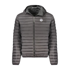 North Sails Black Polyester Men Jacket