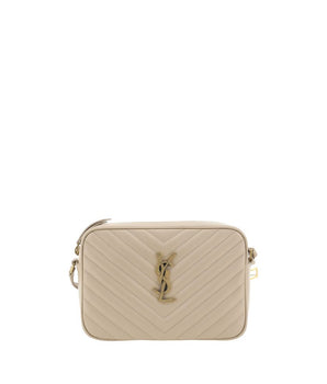 Saint Laurent Beige Calf Leather Bos Taurus Shoulder Bag