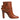 Dolce & Gabbana Brown Leather DG Logo Buckle Ankle Boots Shoes