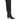 Dolce & Gabbana Black Leather Over-The-Knee DG Boots  Shoes