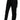 Dolce & Gabbana Black Feather Straight High Waist Pants