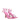 3Juin Pink Satin Stiletto Heels Sandals