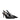 Versace Black Leather High Heel Pumps