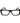 GCDS Black Acetate Glasses (Frames)