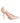 Dolce & Gabbana Cipria Nude Satin Mesh Stiletto Pumps Shoes