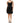 Dolce & Gabbana Black Silk Blend Lace Trim Sleeveless Mini Dress