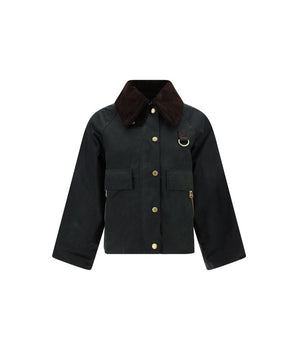 Barbour Green Cotton Coat