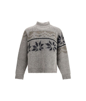 Magliano Gray Alpaca Vicugna Pacos Sweatshirt