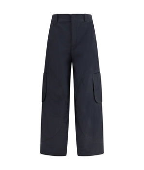 Jacquemus Black Cotton Cargo Pants