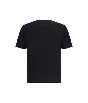 MM6 Black Cotton T-shirt