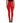 Dolce &amp; Gabbana Red High Waist Skinny Trouser Shiny Trousers