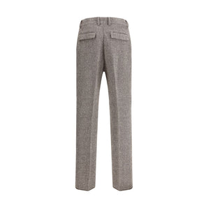 Ferragamo Wide chevron Pants