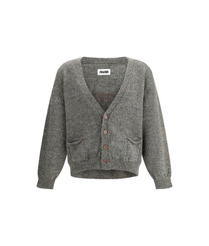 Magliano Gray Wool Cardigan