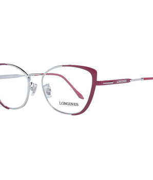 Longines Burgundy Metal & Plastic Glasses (Frames)