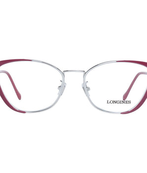 Longines Burgundy Metal & Plastic Glasses (Frames)