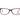 Longines Red Plastic Glasses (Frames)