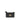 PINKO Black Calf Leather Bos Taurus Shoulder Bag