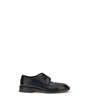 Fratelli Rossetti Black Leather Oxfords And Derbies