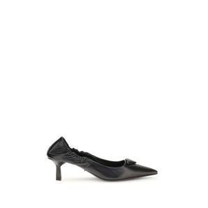 Prada Leather logo Pumps