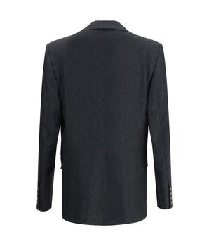 Vivienne Westwood Bicolor Fleece Wool Suits And Blazer