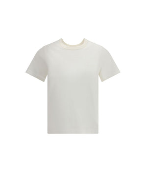Courrèges White Cotton T-Shirt