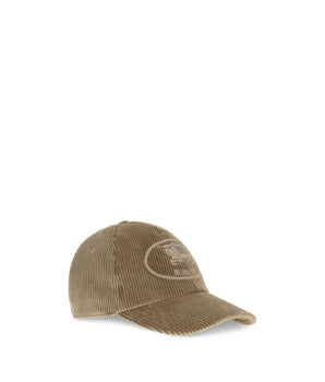 Burberry Beige Cotton Cap (Baseball Hat)