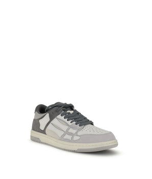 Amiri Gray Calf Leather Boots Taurus Low-Top Sneakers