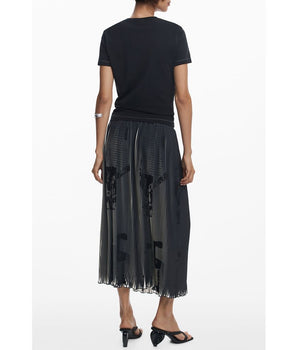 Desigual Black Cotton Women T-Shirt