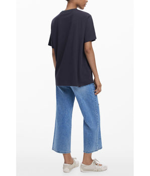 Desigual Black Cotton Women T-Shirt