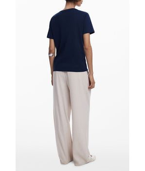 Desigual Blue Cotton Women T-Shirt