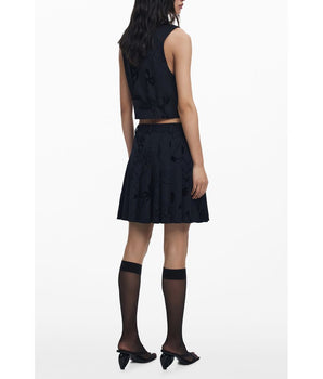 Desigual Black Polyester Women Skirt