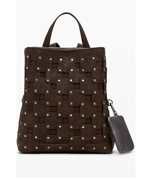 Desigual Brown Polyethylene Women Backpack