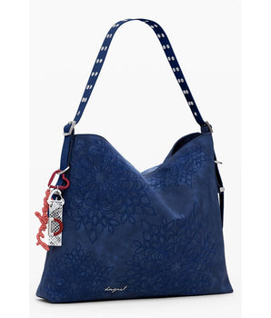 Desigual Blue Polyethylene Women Handbag