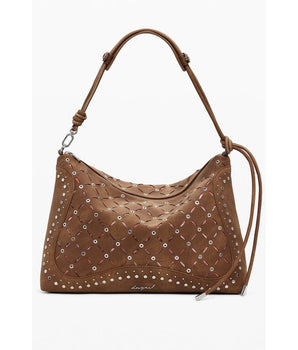 Desigual Brown Polyethylene Women Handbag