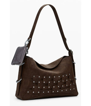 Desigual Brown Polyethylene Women Handbag