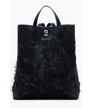 Desigual Black Polyethylene Women Backpack