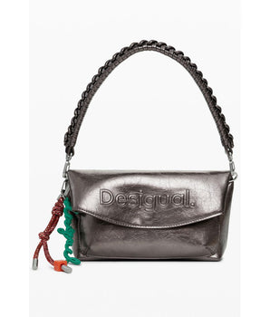 Desigual Bronze Polyethylene Women Handbag