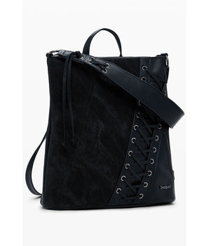 Desigual Black Polyethylene Women Backpack