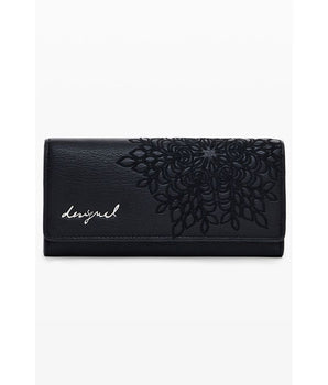 Desigual Black Polyethylene Wallet