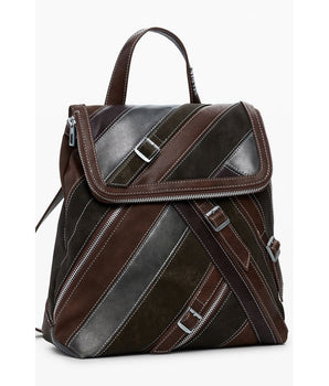 Desigual Brown Polyethylene Women Backpack